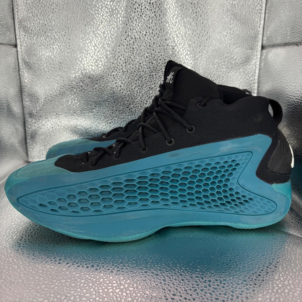 Adidas AE 1 New Wave Basketball Shoes Arctic Fusion Black IF1859 Mens 10.5 - Picture 3 of 7
